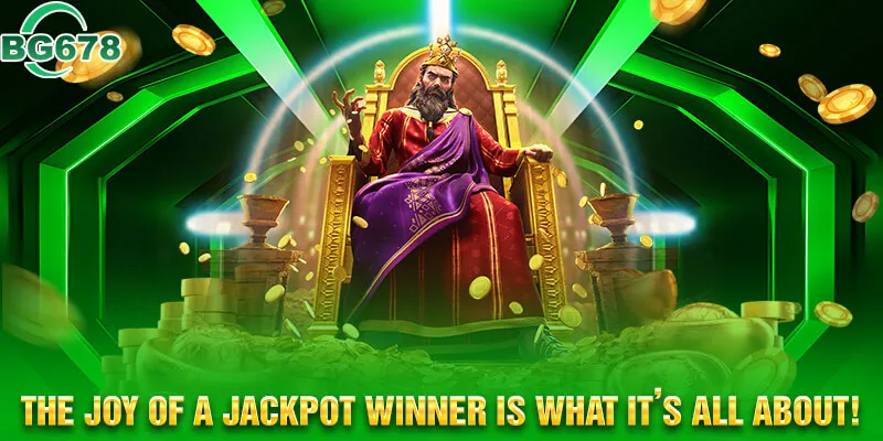 The joy of a jackpot winner is what it’s all about!